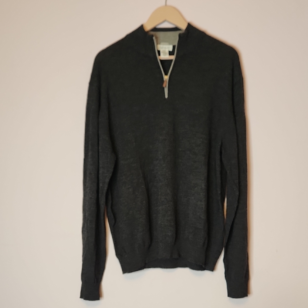 Piattelli Barneys New York Merino Wool Men’s Sweater, XXL